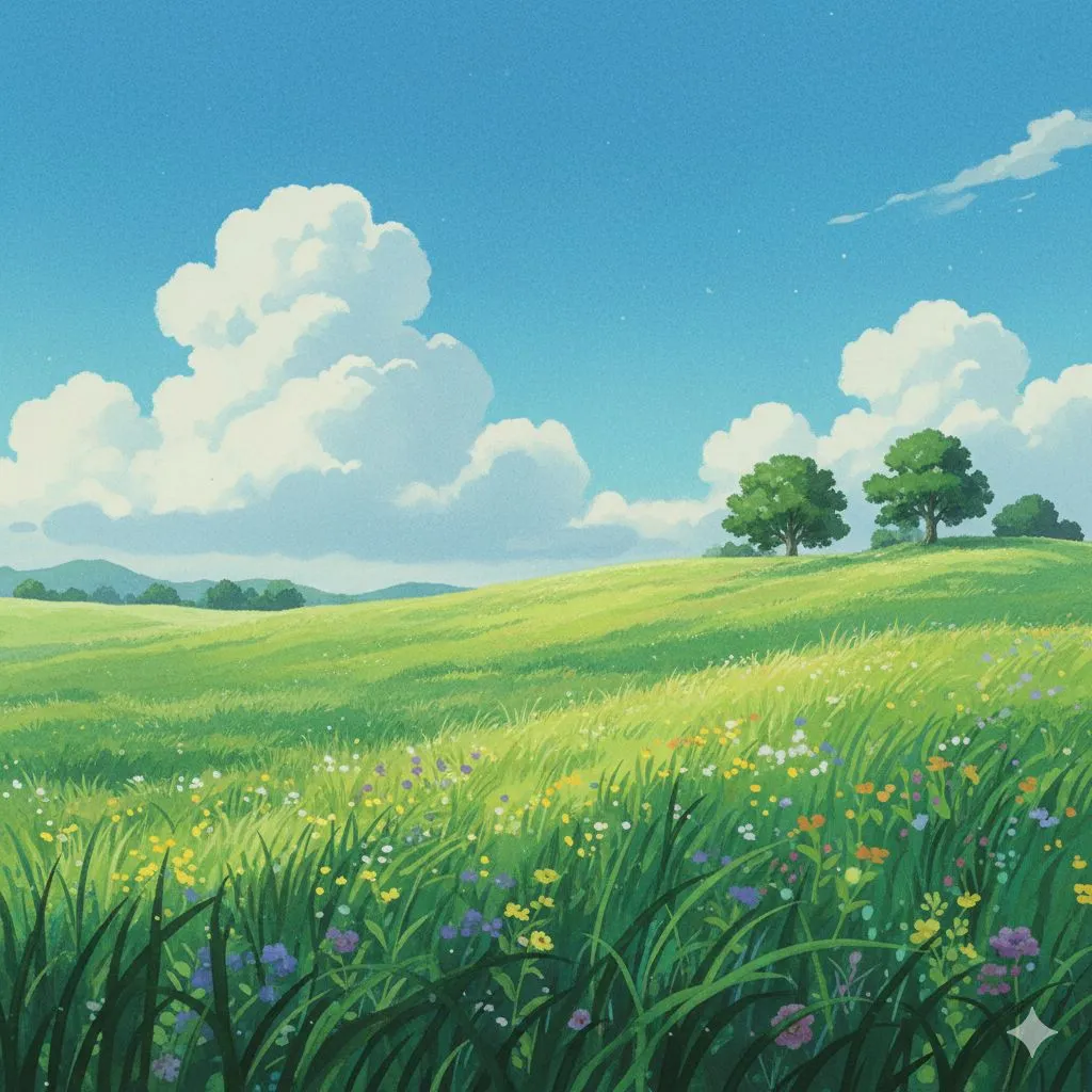 Studio Ghibli Landscape