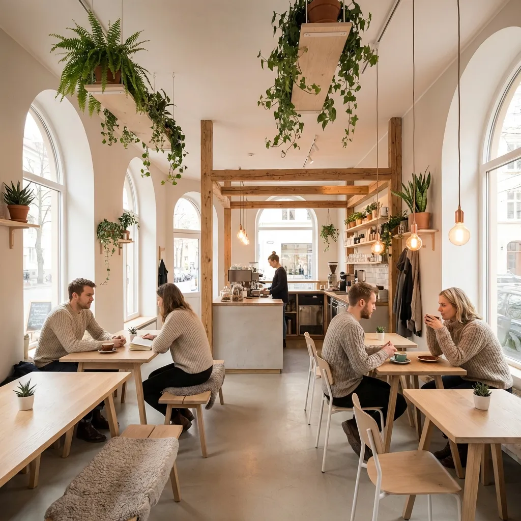 Modern Coffee Shop Interior