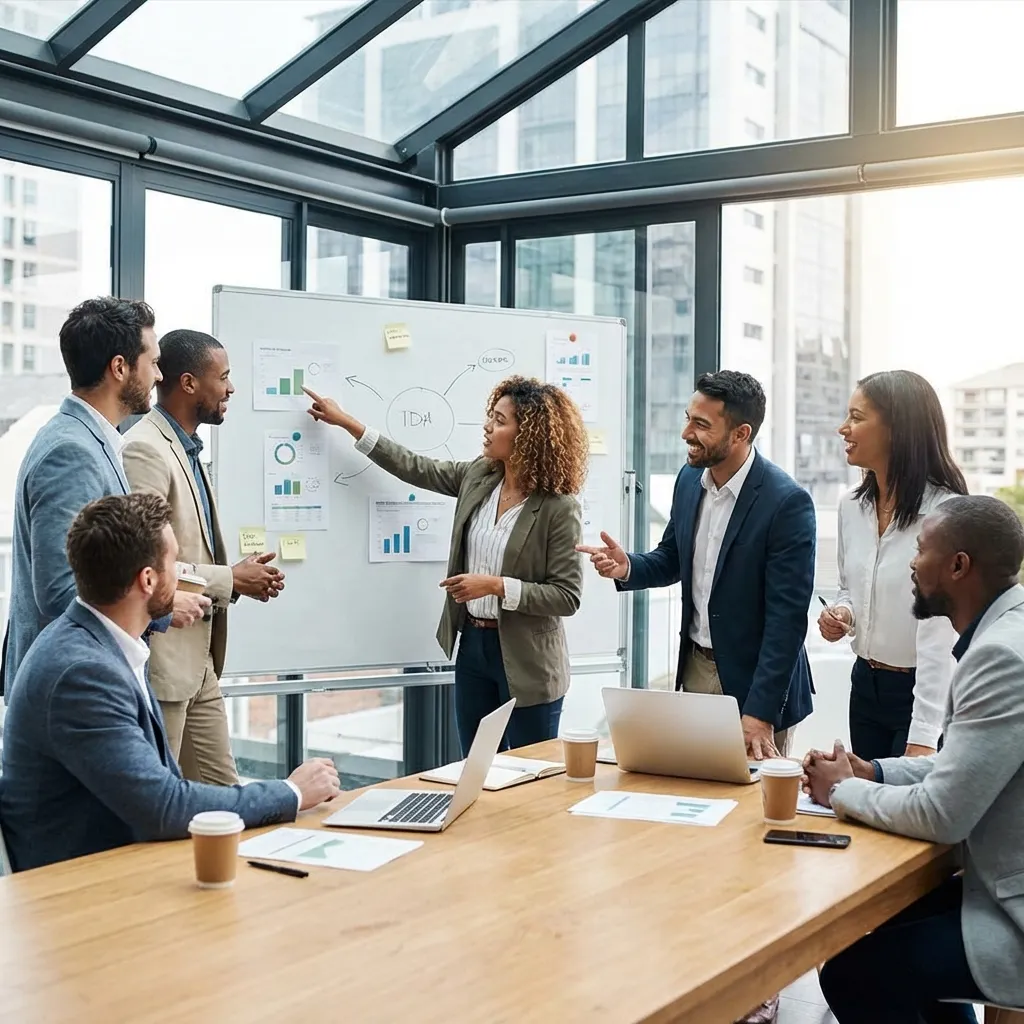 Modern Office Meeting