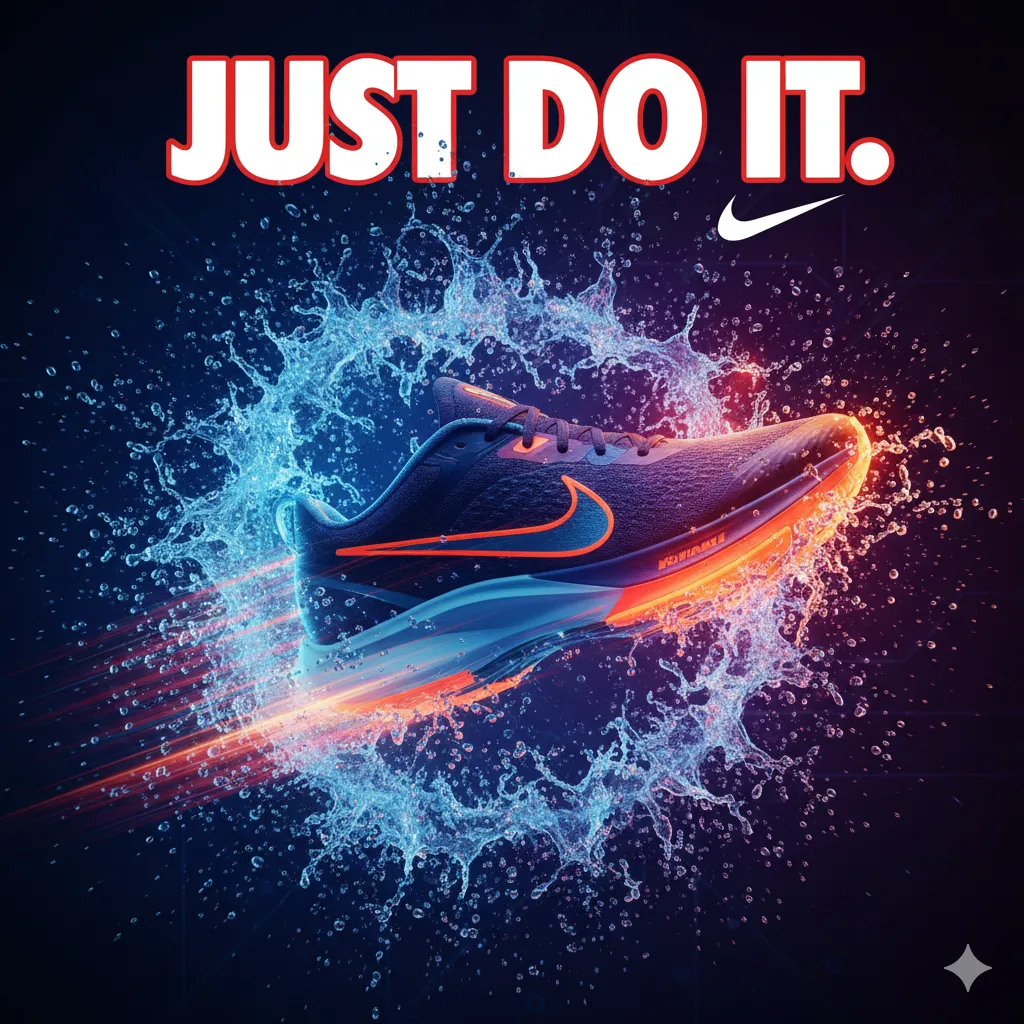 Nike Sneaker Advertisement