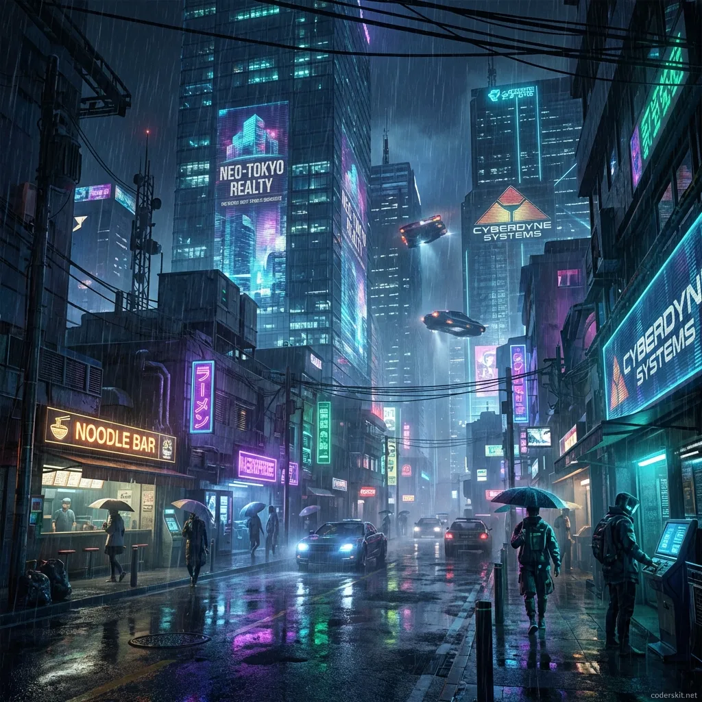 Cinematic Cyberpunk City